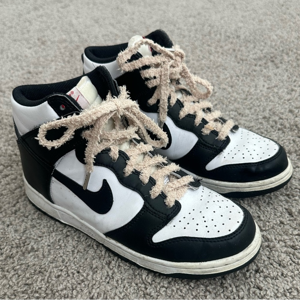 Nike Panda high top dunks